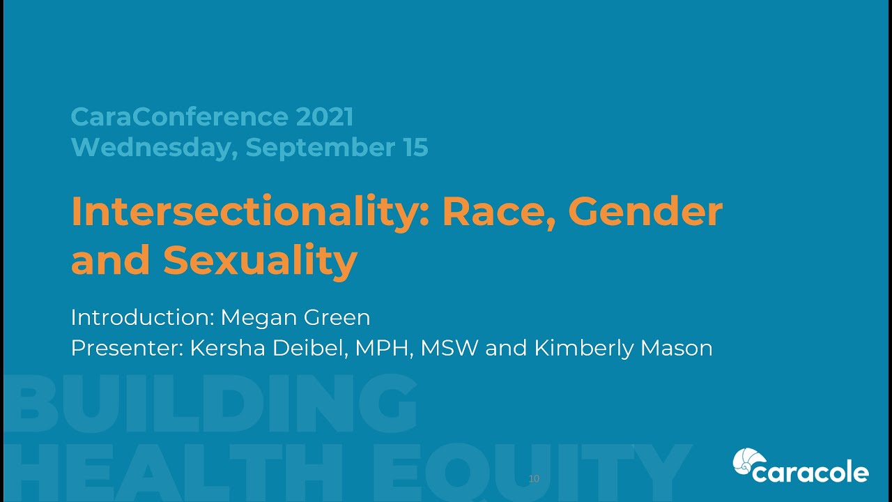 Caraconference 2021: Intersectionality: Race, Gender and Sexuality ...