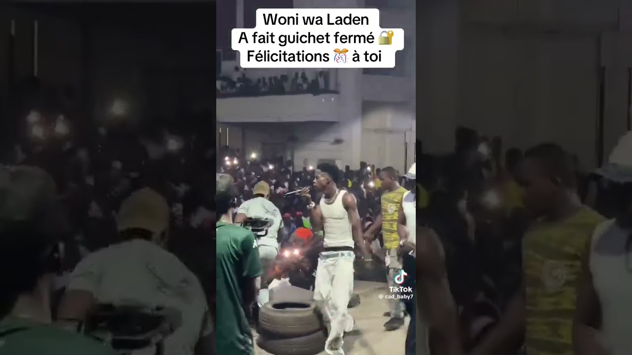 Woni Wa laden concert au palais de la culture