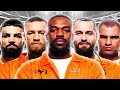 I created a prisoners tournament in ufc 4