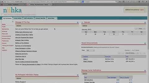 Niihka: Navigating My Workspace