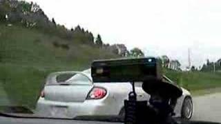 Srt-4 Stage 1, Stock turbo vs. Evo 8 Stage 2
