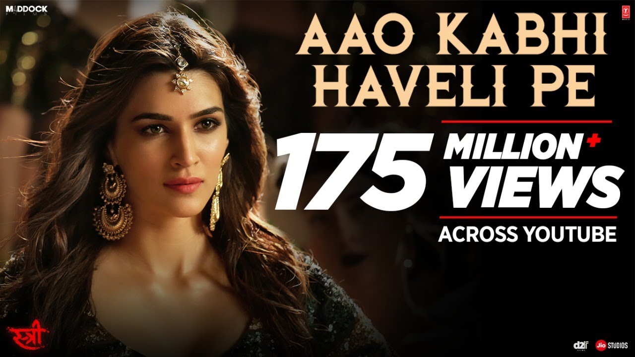 Aao Kabhi Haveli Pe Video  STREE   Kriti Sanon  Badshah Nikhita Gandhi Sachin   Jigar