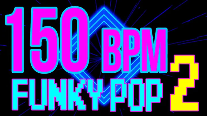 150 BPM - Funky Pop 2 - 4/4 Drum Track - Metronome - Drum Beat