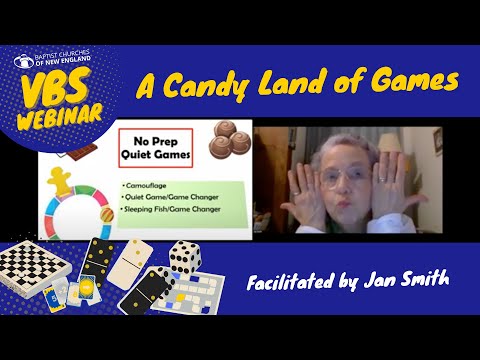 VBS Webinar: Candy Land of Games