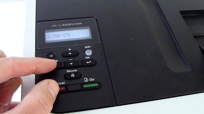 How to reset toner level on the Brother printer range TN247 TN243 - YouTube