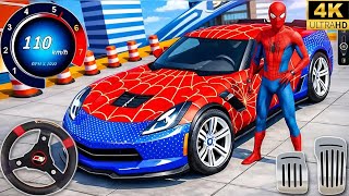🏎️ Mega Ramp Superhero Car Jump Challenge | GT Car Stunts Racing 3D 🚀GT Racing Stunts Gameplay 2026  screenshot 3