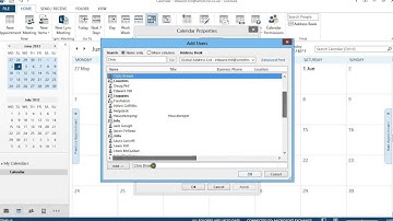 Set Calendar Permissions in Outlook 2007/2010/2013