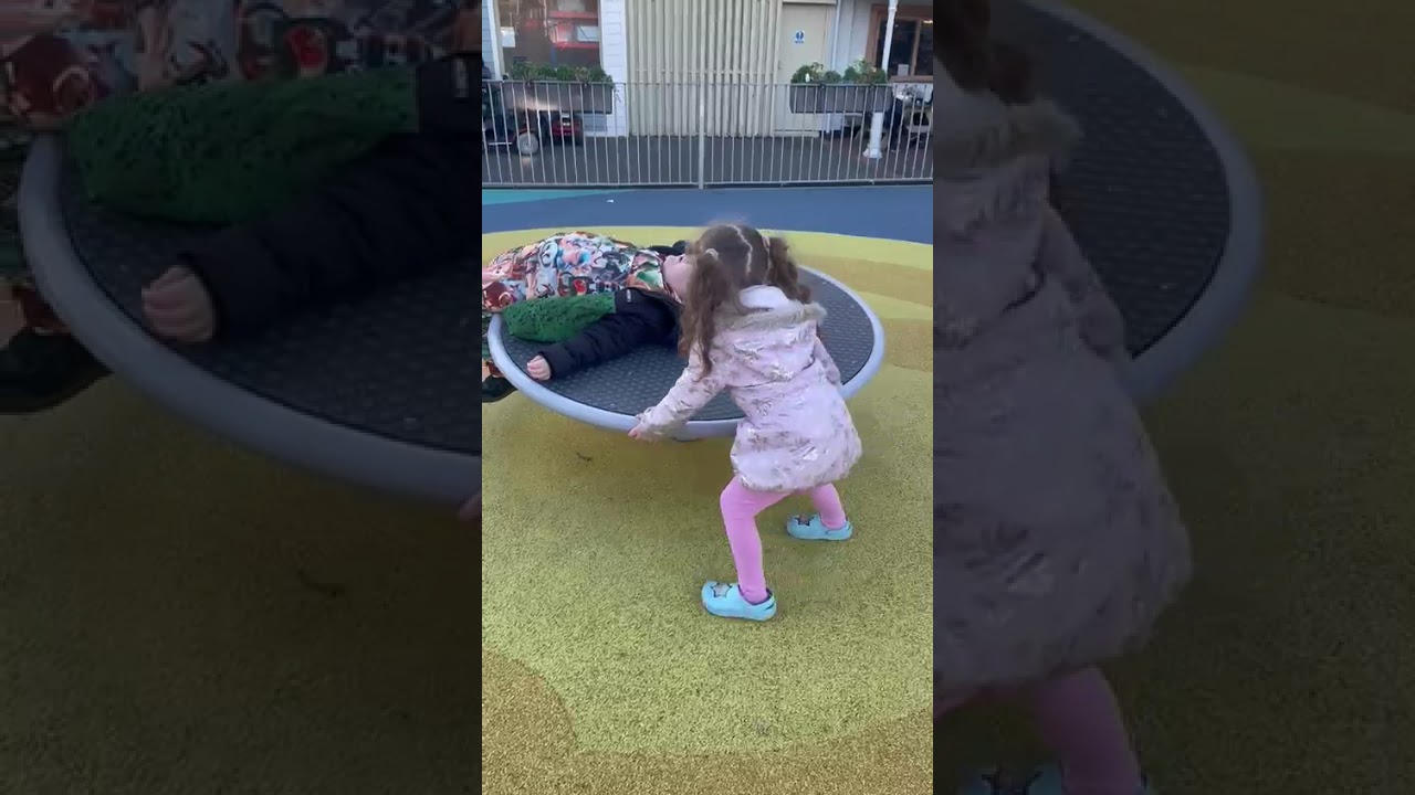 Super Cute! Ava Spins the Ride So Fast Zack Falls Off 😂🎡 | Butlins Fun