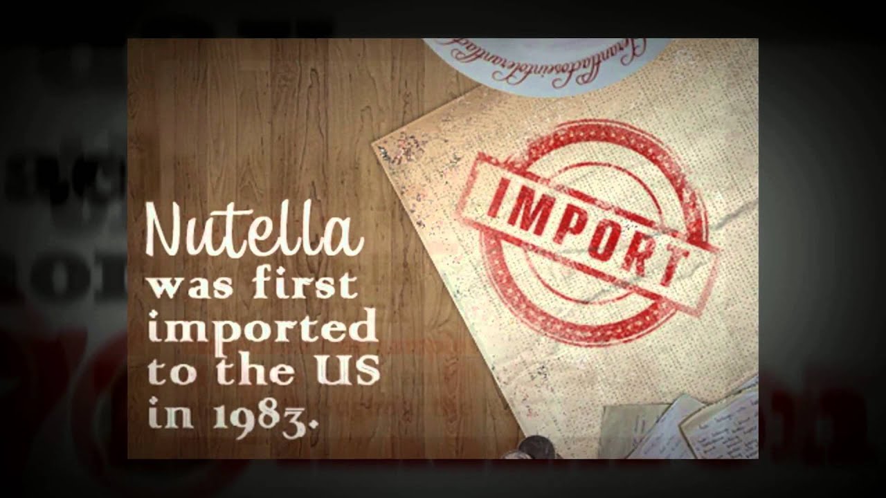 12 Facts About Nutella Hazelnut Spread YouTube