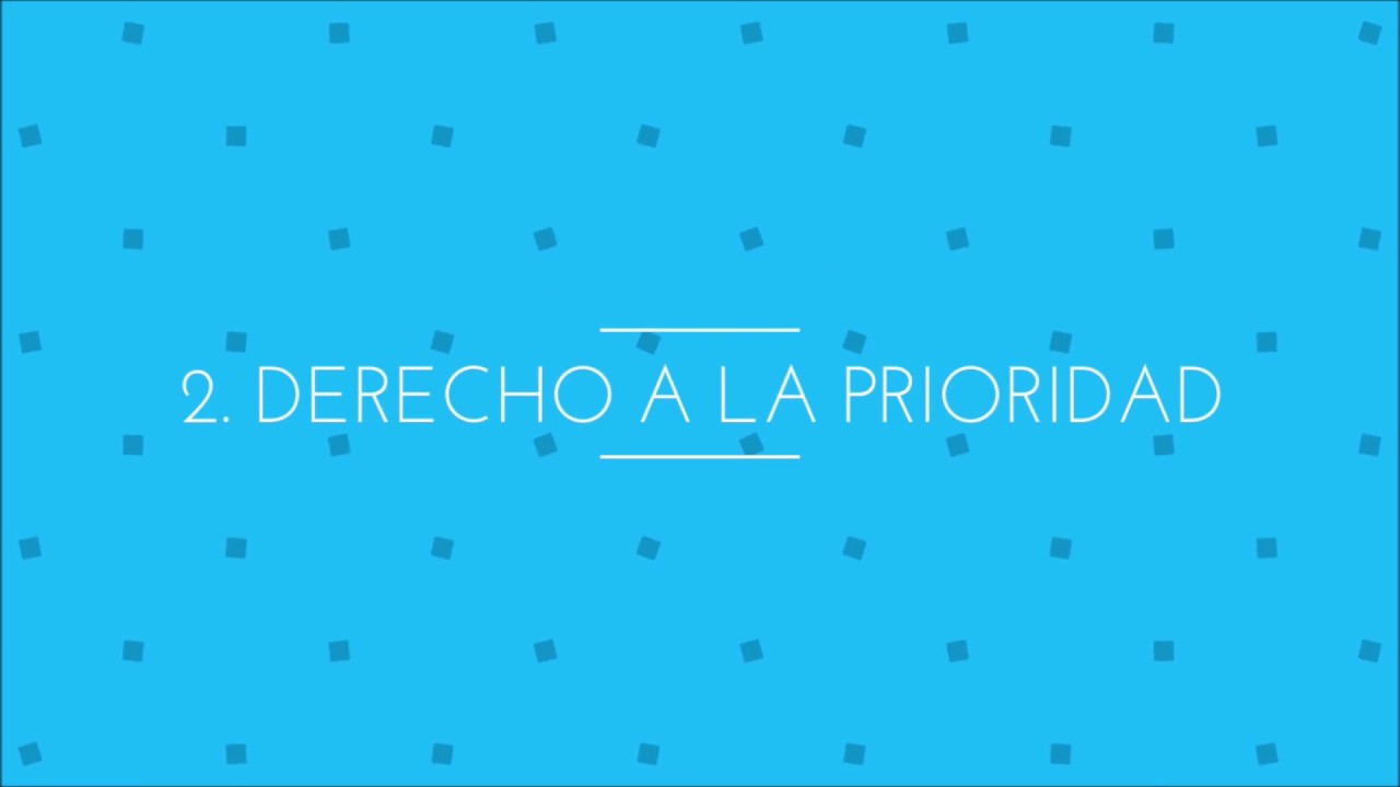 Derecho de Prioridad YouTube Derecho de Prioridad YouTube
