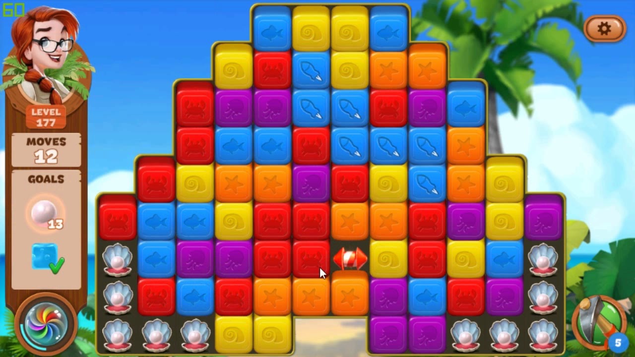 Lost Island Blast Adventure level 177
