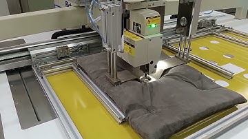Richpeace automatic bar tacking machine for cushion  sewing