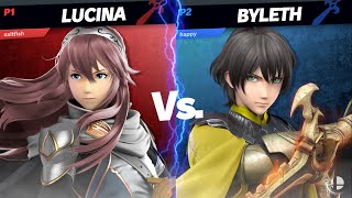 210821 - Super Smash Bros. Ultimate. saltfish vs happy. First to 2.
