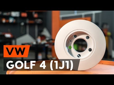 Kako zamenjati zadnji zavorni diski na VW GOLF 4 (1J1) [VODIČ AUTODOC]