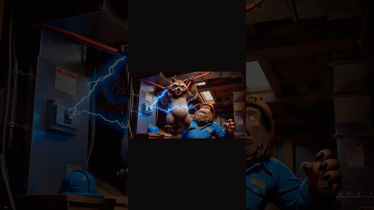 Bigfoot Bob Checks for Insulation ⚡️🦝! 