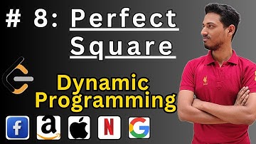 Perfect Square - Top Down - Bottom Up - Dynamic Programming - Leetcode - C++