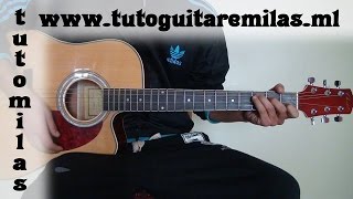 Video thumbnail of "smail kessay khali khali tuto guitare"