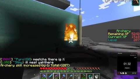 McMMO LevelingArchery