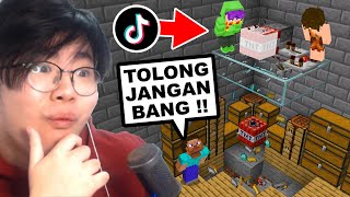 Gw Diem Diem Ledakin Markas Bocil Pake Minecraft Hack Dari TikTok