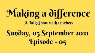 Celebrity A Talk Show: Making a difference - 05(Teaching Hindi) Wealth