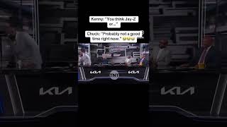 Chuck had Shaq & Ernie laughing After Jayzy comment #nba #basketball #shaq #insidethenba