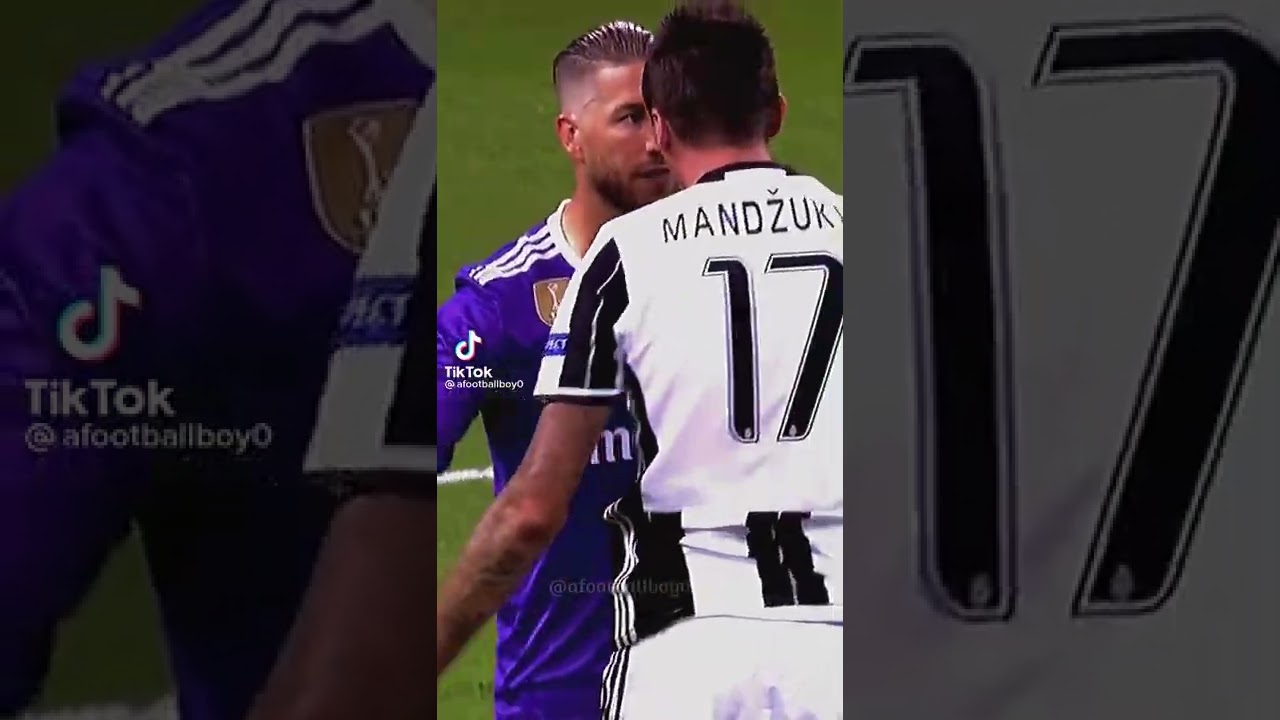 Sergio Ramos vs Mandzukic ⚔️
