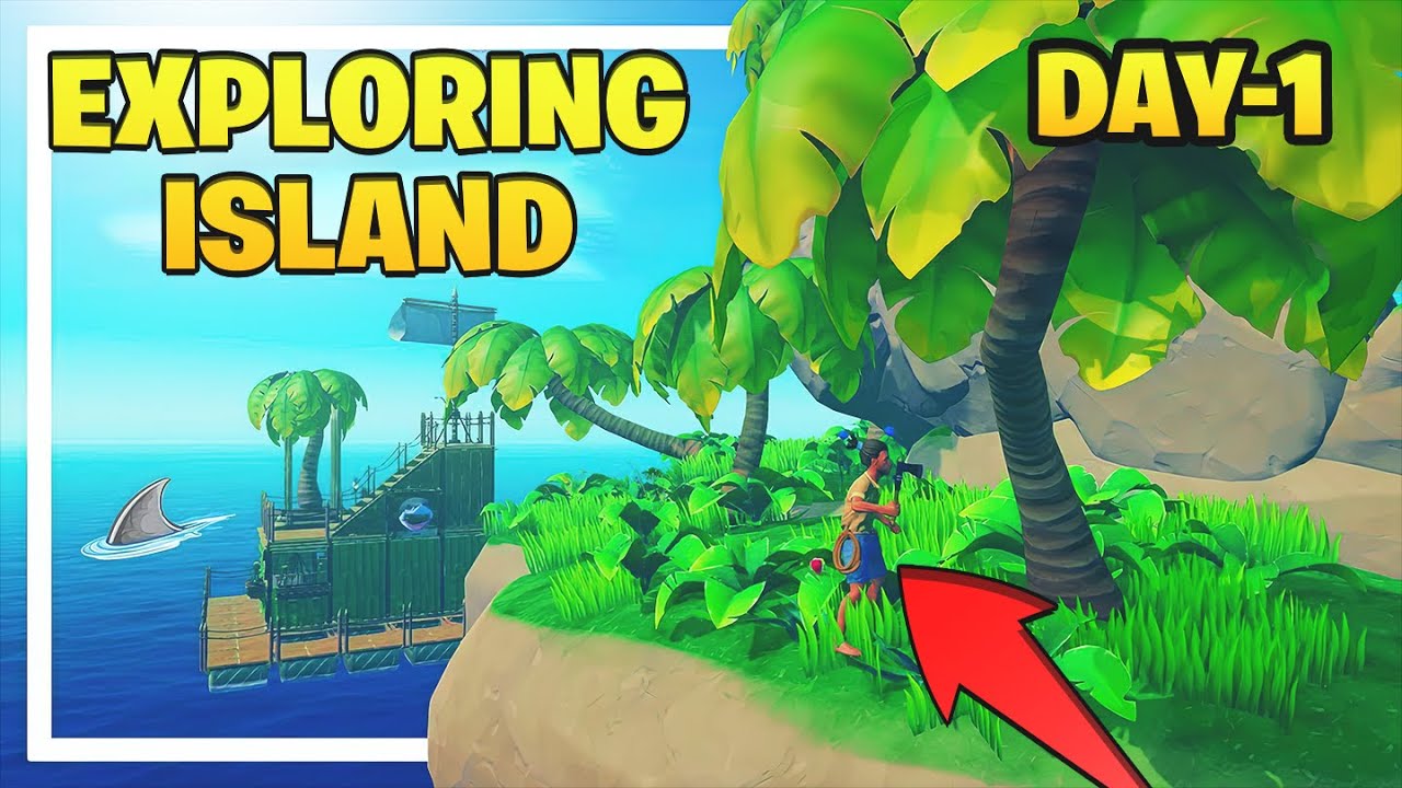 Bear Island Raft Tutorial 🟠 BEAR IS EATING US IN MIDDLE OF OCEAN | RAFT - YouTube