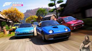 Online Realistic Driving/Racing/Drifting with Steering Wheel - Forza Horizon 6 screenshot 1