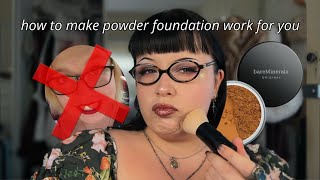 How To Make Powder Foundation Work For You