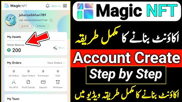 How to Create Account on Magic NFT | Magic NFT par Account kaise Banaye | Magic NFT App