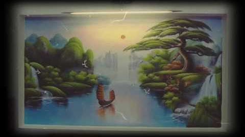 NHẬN VẼ TRANH TƯỜNG GIÁ RẺ ĐT: 0979033007