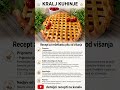 Recept za rešetkastu pitu od višanja👇RECEPT U OPISU👇