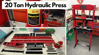 Ebay 20 Ton Hydraulic Press - First Impressions, Review And Upgrades
