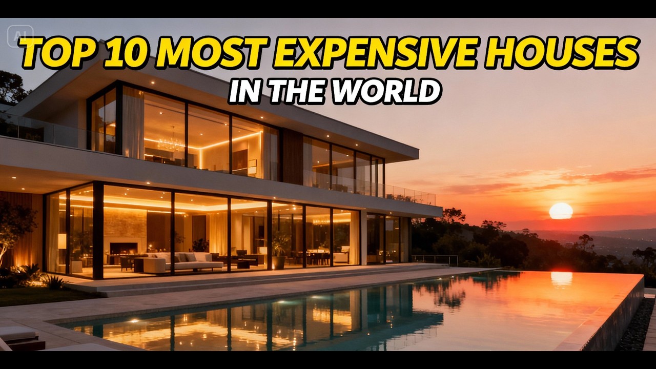 Top 10 Most Expensive Houses in the World - YouTube