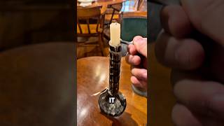 Antique Timer Candle Stand
