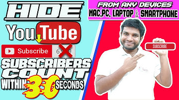 Hide YouTube Channel Subscriber Counts in 30 seconds | 2020 | Mac, PC, Laptop & Android Mobile