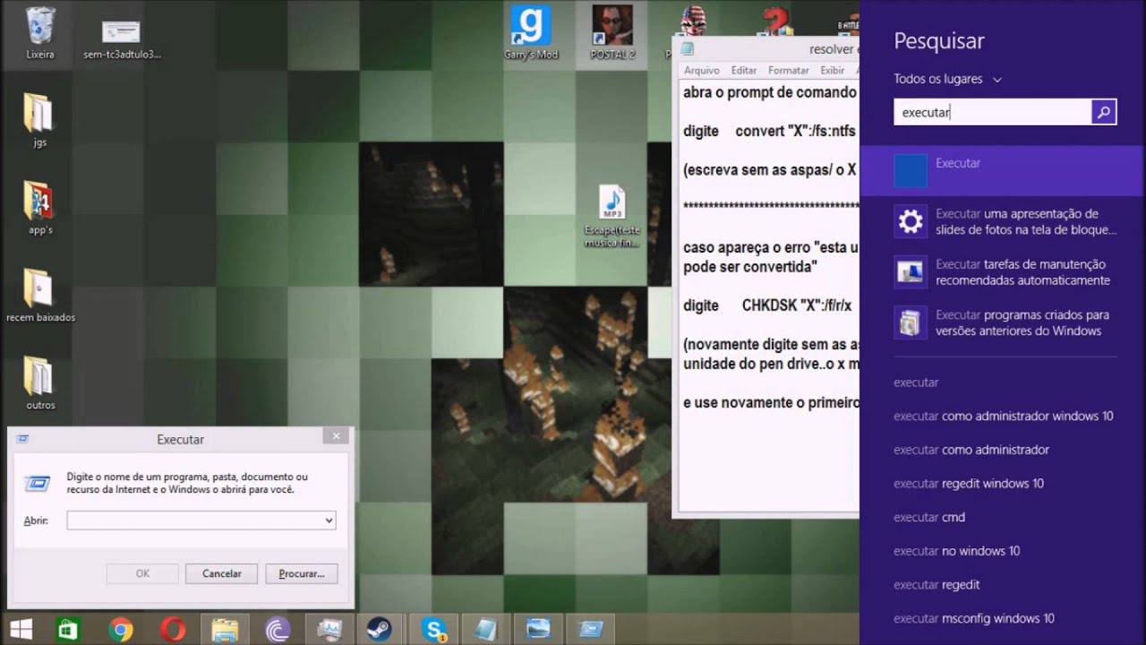 erro pendrive "Caminho de Destino Muito Grande" *RESOLVIDO*