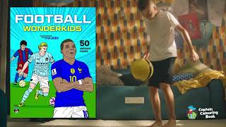 Football Wonderkids Colouring Book for Children by Captain Colouring Book Promo