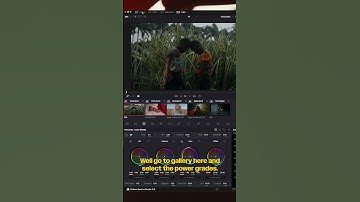 Powergrade in Davinci Resolve