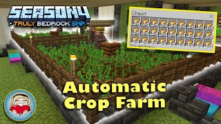 🥕🥔 AUTOMATIC Crop Farm! | Truly Bedrock Season 4 | Minecraft 1.18