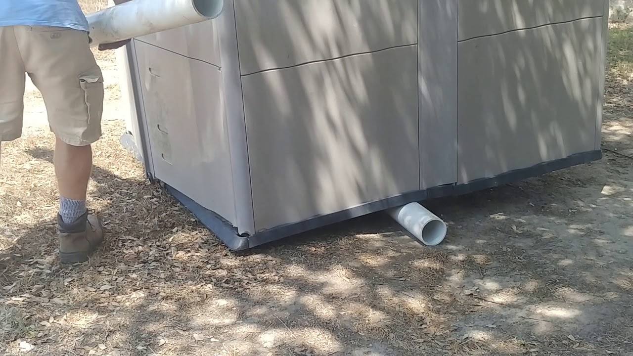 Moving a shed on your own YouTube