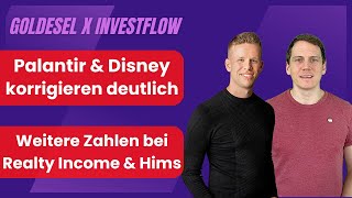 Palantir & Disney enttäuschen die Anleger / Buffett verkauft großes Apple Aktienpaket