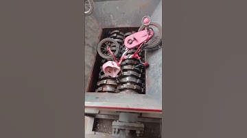 #fcnfm Uniform Discharge Shredder for Controllable Size and Easy Material Handling in Waste Recyclin