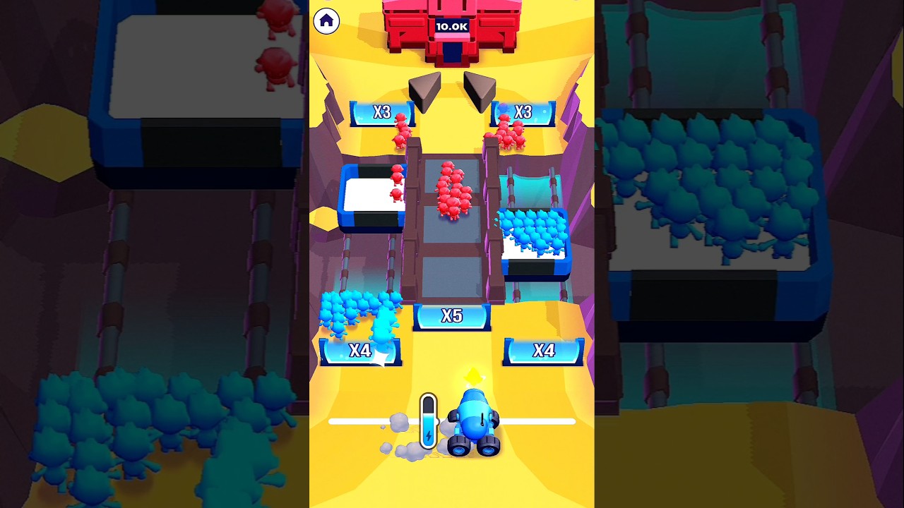 ⚔️ Red vs Blue Army 😈 | Mob Control Gameplay 