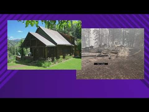 Elkhorn fire destroyed several buildings on Allison Ranch - YouTube