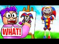 GUESS MY DRAWING Picture Game CHALLENGE In ROBLOX DOODLE TRANSFORM!? (AMAZING DIGITAL CIRCUS!)