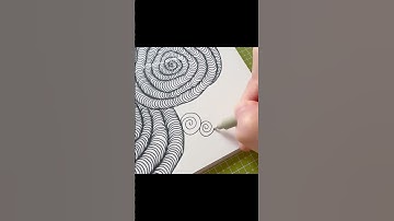 #145 Easy Zentangle patterns for beginners  #art #doodle #drawing