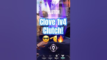 Clove 1v4 Clutch! Valorant Ranked! #gaming #valorant #fps #1vs4 #valorantclips #1v4clutch #clutch