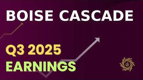 Boise Cascade Company BCC Q3 2025 Earnings Call
