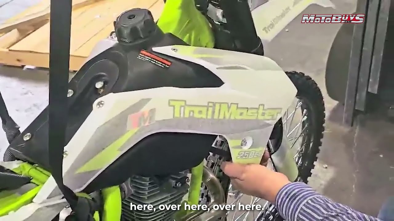 Trailmaster TM31X PRO 250 Dirt Bike, 223cc Engine, 34.6